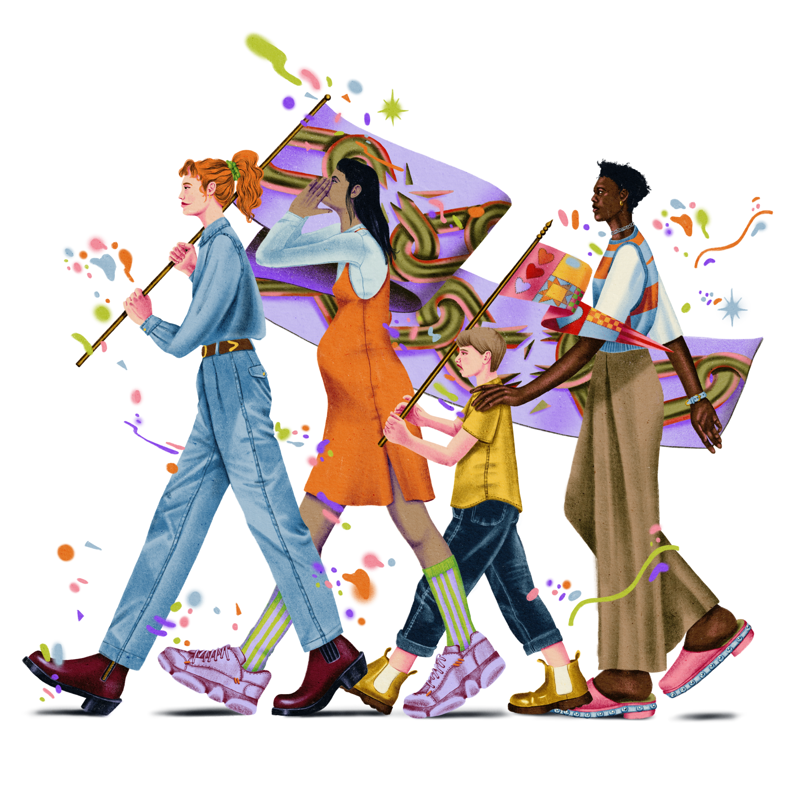 <p>illustration community</p>
