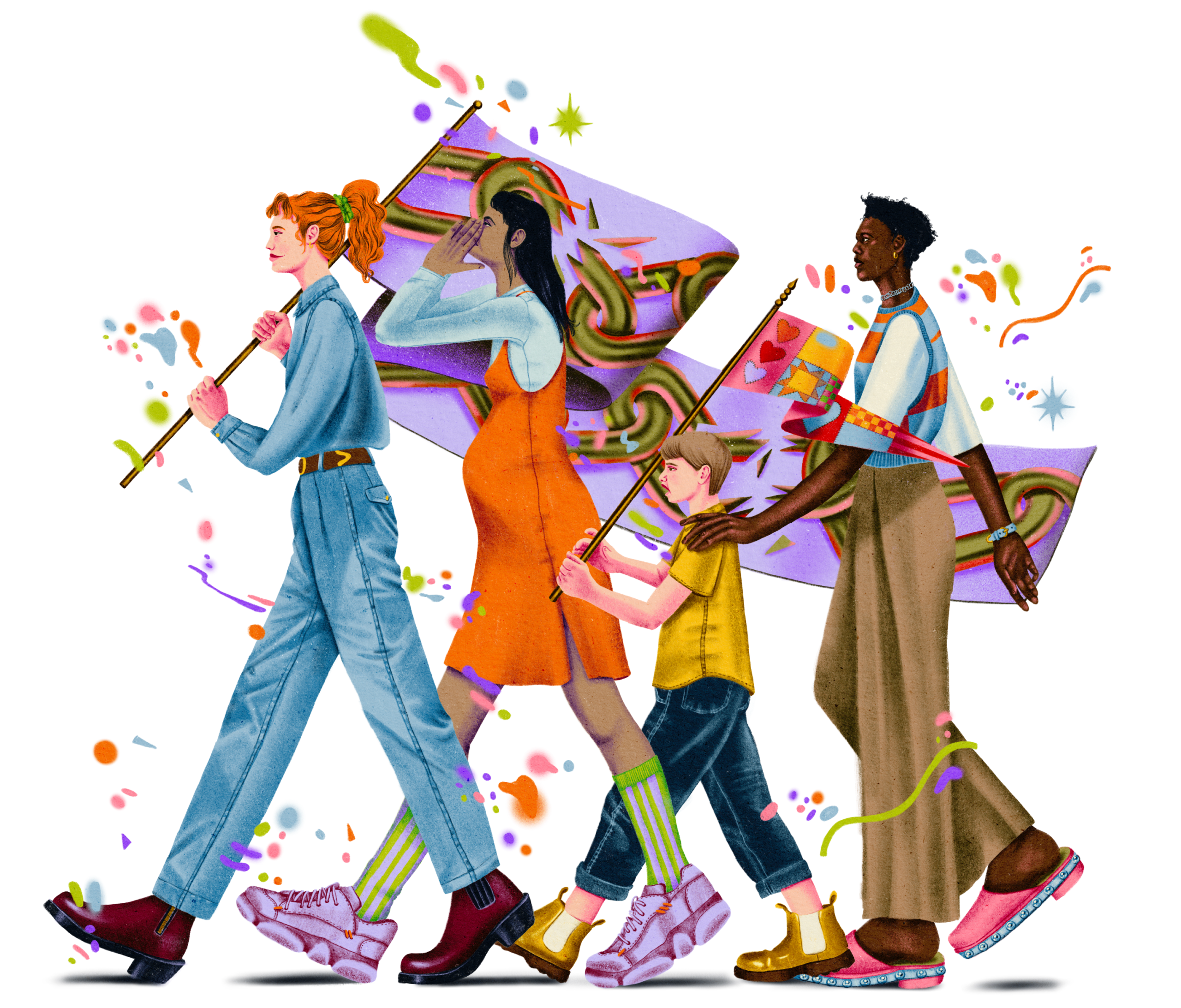 <p>illustration community</p>